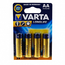 Батарейка Varta Longlife Extra AA LR6 BL4