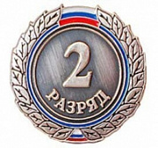Знак II разряд (взрослый)